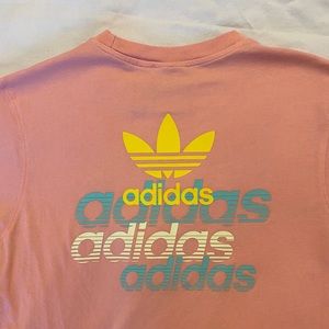 Adidas Pink Logo Tee